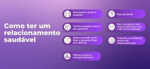 Como ter um relacionamento saudável